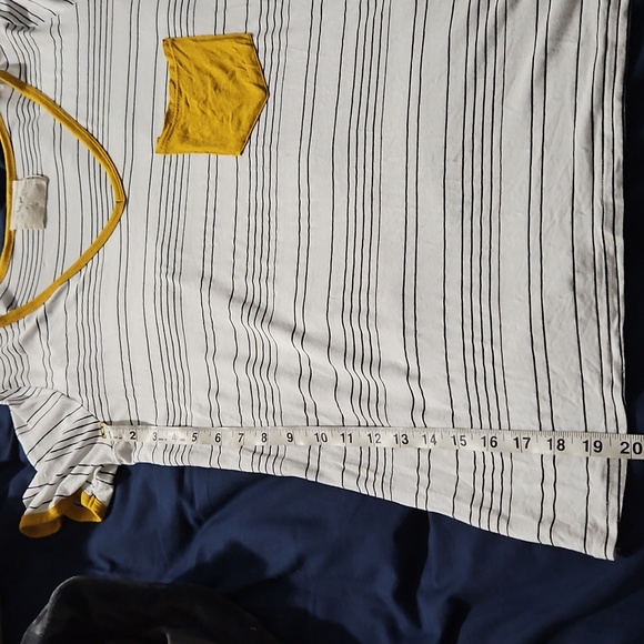 Oversized Fantastic Fawn Striped Tee - Picture 7 of 13